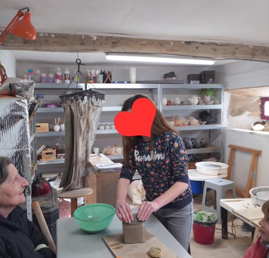 Lou qui se forme à la plaque
